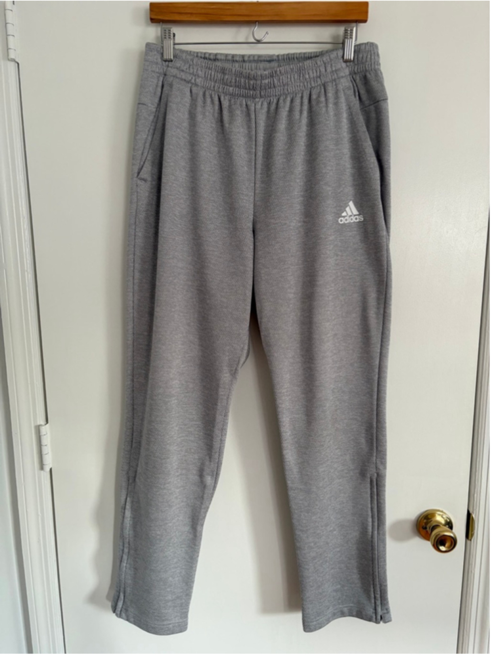 Men's Adidas Gray Sweatpants L